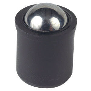 TE-CO 53628 PRESS FIT BALL PLUNGER NO FLANGE PLASTIC BODY AND BALL 10MM