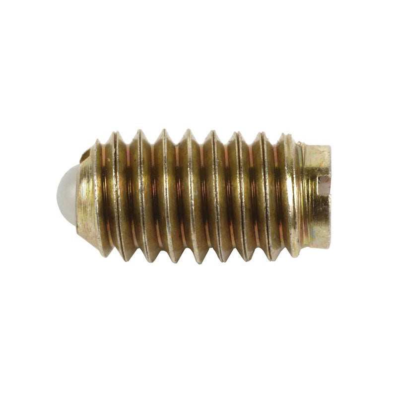 Te-Co 53822 Ball Plungers Imperial - Steel Body, Nylon Ball 4-48 X 1/4