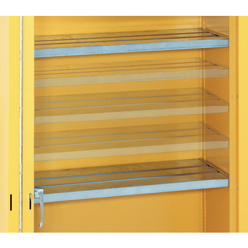 Lyon SA505449N 43" x 18" (Yellow) - Extra Shelves for use with Flammable Liquids Safety Cabinets