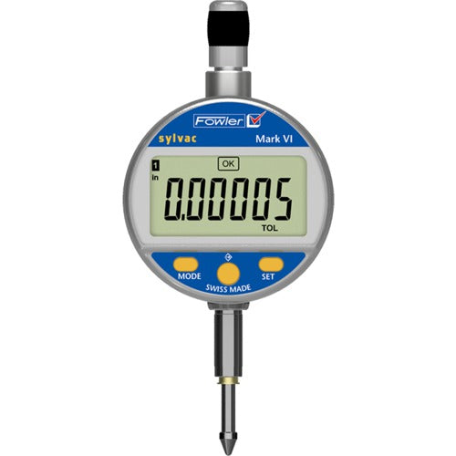 Fowler NA5554530175 Model 54-530-175 MK VI 2" High Res Electronic Indicator