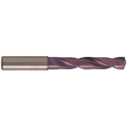 Guhring GD1155150158700 5/8 Dia. × 16 mm Shank × 83 mm Flute Length × 133 mm OAL, 5xD, 140°, nano-FIREX, 2 Flute, External Coolant, Round Solid Carbide Drill