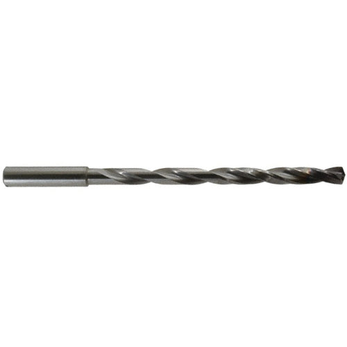 Guhring GD1155250064000 6.4 mm Dia. × 8 mm Shank × 108 mm Flute Length × 146 mm OAL, 12xD, 140°, nano-FIREX, 2 Flute, Coolant Thru, Round Solid Carbide Drill
