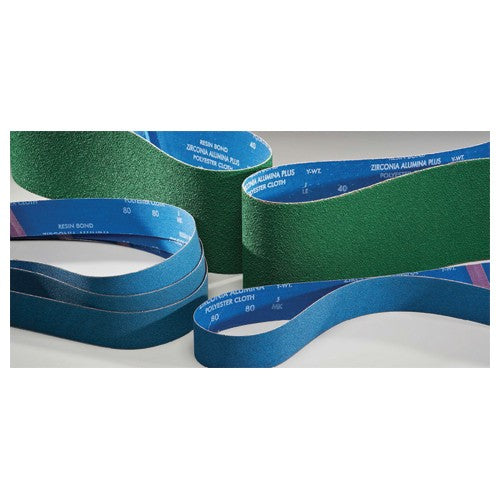 Carborundum MM4254741 2"x48"-50 Grit - Zirconia Alumina - Resin Cloth Narrow Belt