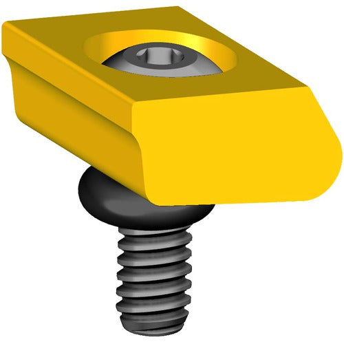 Mitee-Bite SG7056015 #56015 - M2.5 Thread Size Brass, Blunt Edge Pitbull Clamp