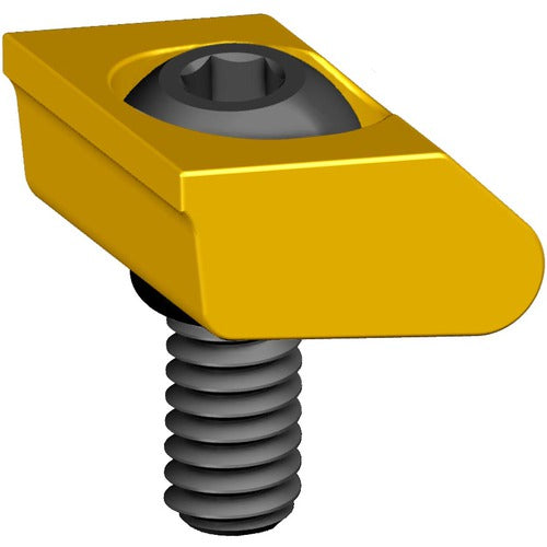 Mitee-Bite SG7056040 #56040 - M4 Thread Size Brass, Blunt Edge Pitbull Clamp