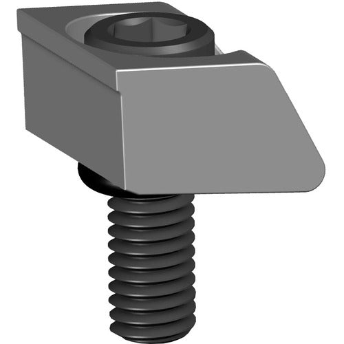 Mitee-Bite SG7056075 #56075 - M10 Thread Size - Tool Steel, Blunt Edge Pitbull Clamp