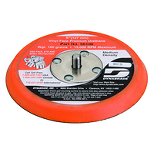 Dynabrade PF3156102 Model 56102 - 5" Diameter - 3/8" Thickness - Non-Vacuum Soft Sander Pad