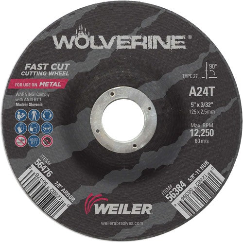 Weiler MK5156476 5X3/32 A24T T27 C/O WHEEL