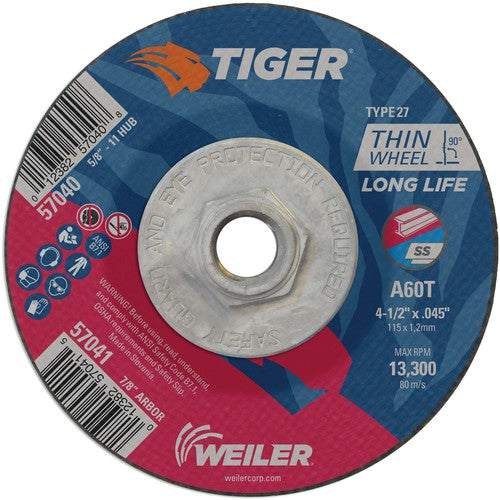Weiler MK5157040 4-1/2X.045 TIGER TYPE 27 THIN