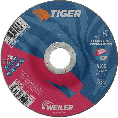 Weiler MK5157083 5X3/32X7/8 A60T A/O T27 C/O WHEEL