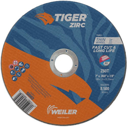 Weiler MK5158003 7X.060 Z60T ZIRC T1 C/O WHEEL