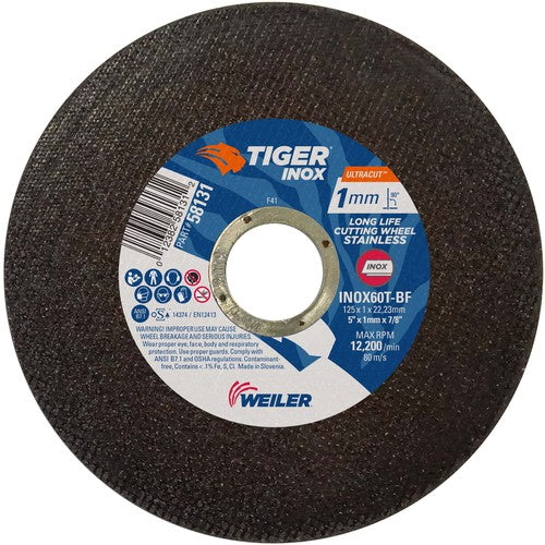 Weiler MK5158131 5X1MM TIGER INOX ULTRACUT TYPE