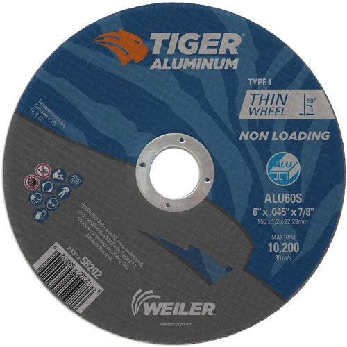Weiler MK5158202 6X.045 TIGER ALUM T1 C/O WHL
