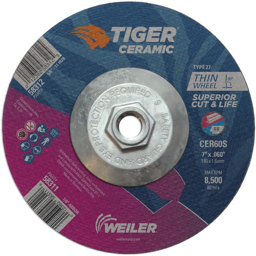 Weiler MK5158312 7X.060 TIGER CERAMIC T27 C/O WHL