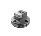 JERGENS DOVETAIL VISE, 5 AXIS, 130MM RND BASE, 2.50 WIDE, 1.05 OPENING, 2 PC CONSTRUCTION, 75MM TALL, HD, W/O PULL STUDS - 5DV130003