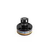 JERGENS ER 25 COLLET FIXTURE ASSEMBLY, 5 AXIS, 130MM RND BASE, UNIVERSAL MOUNTING, 77MM TALL - 5ER13001