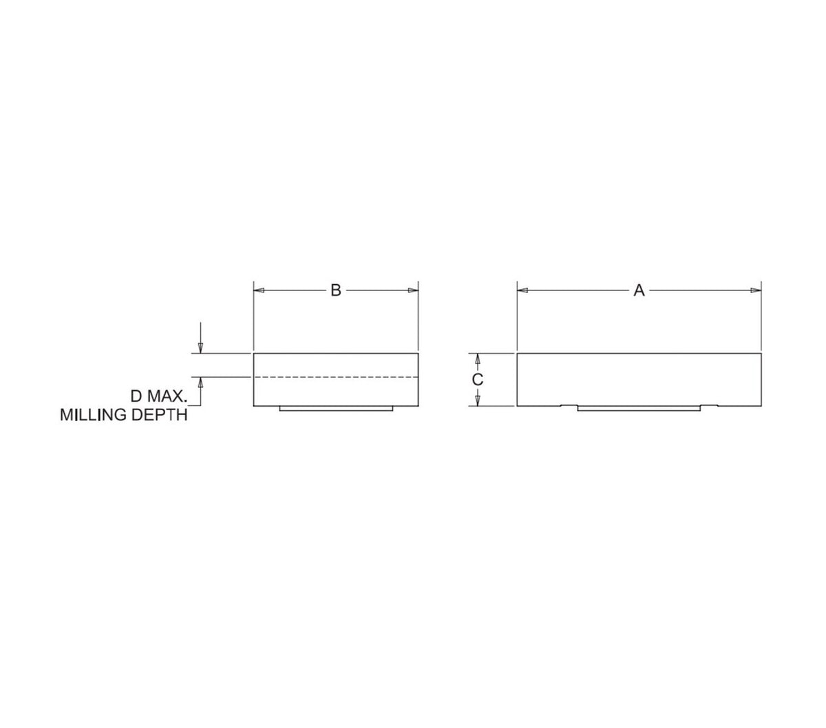 JERGENS JAW STEEL 130MM; 5CV13041 THRU 5CV13048; QTY 2 - 5CV13041-SSJ