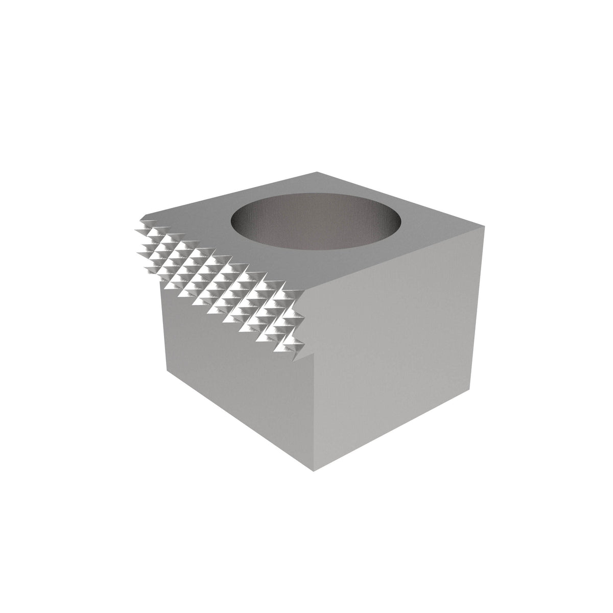JERGENS JAW INSERT, SERRATED, .50 LG - 5JISER.5