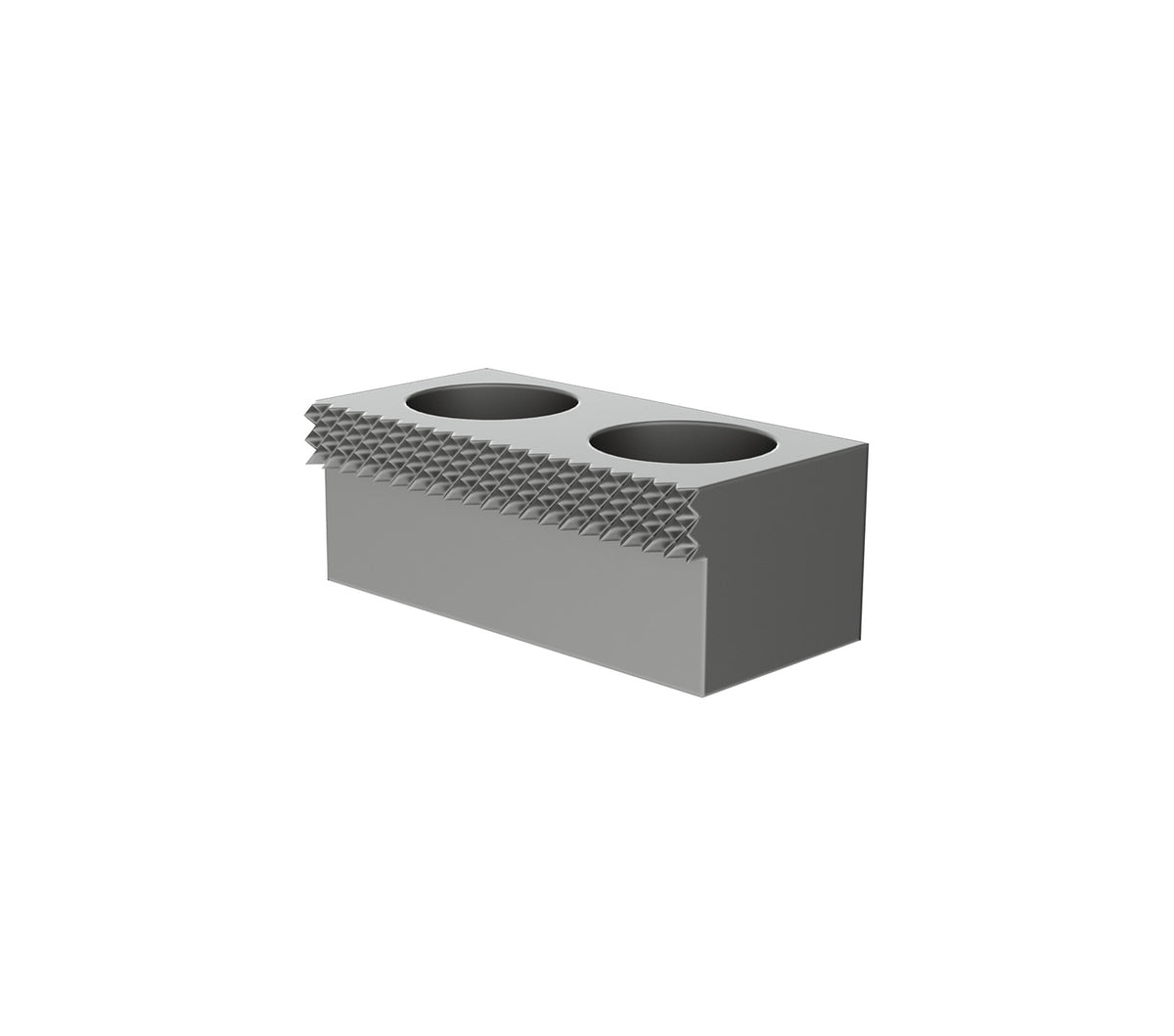 JERGENS JAW INSERT, SERRATED, 1.00 LG - 5JISER1.0