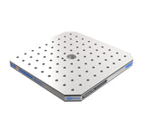 JERGENS SUBPLATE, 5 AXIS, 500MM STEEL QLS, FOR SQUARE PALLET, 35MM X 500MM X 500MM - 5SP500S