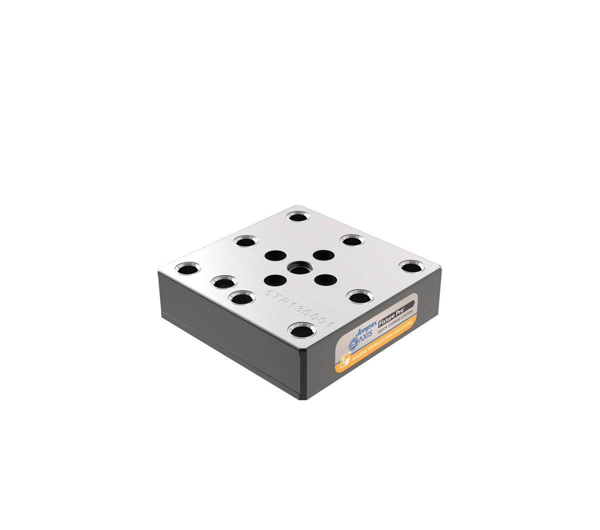 JERGENS TOP PLATE, 35MM X 130MM X 130MM SQUARE, STEEL QLS - 5TP130001