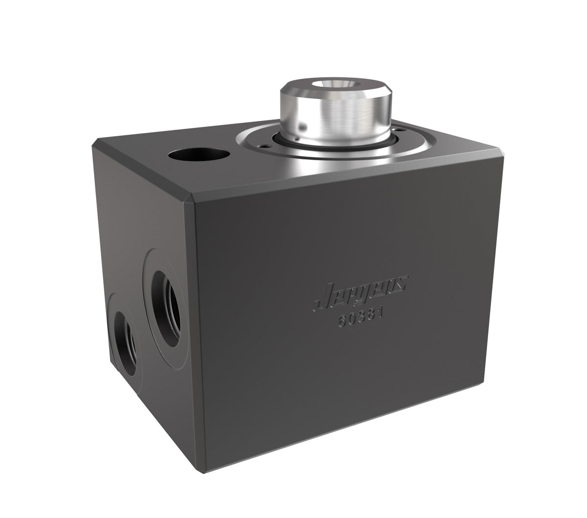 JERGENS CYLINDER, BLOCK STYLE DBL-ACT, LARGE, 1/2 STROKE - 60383