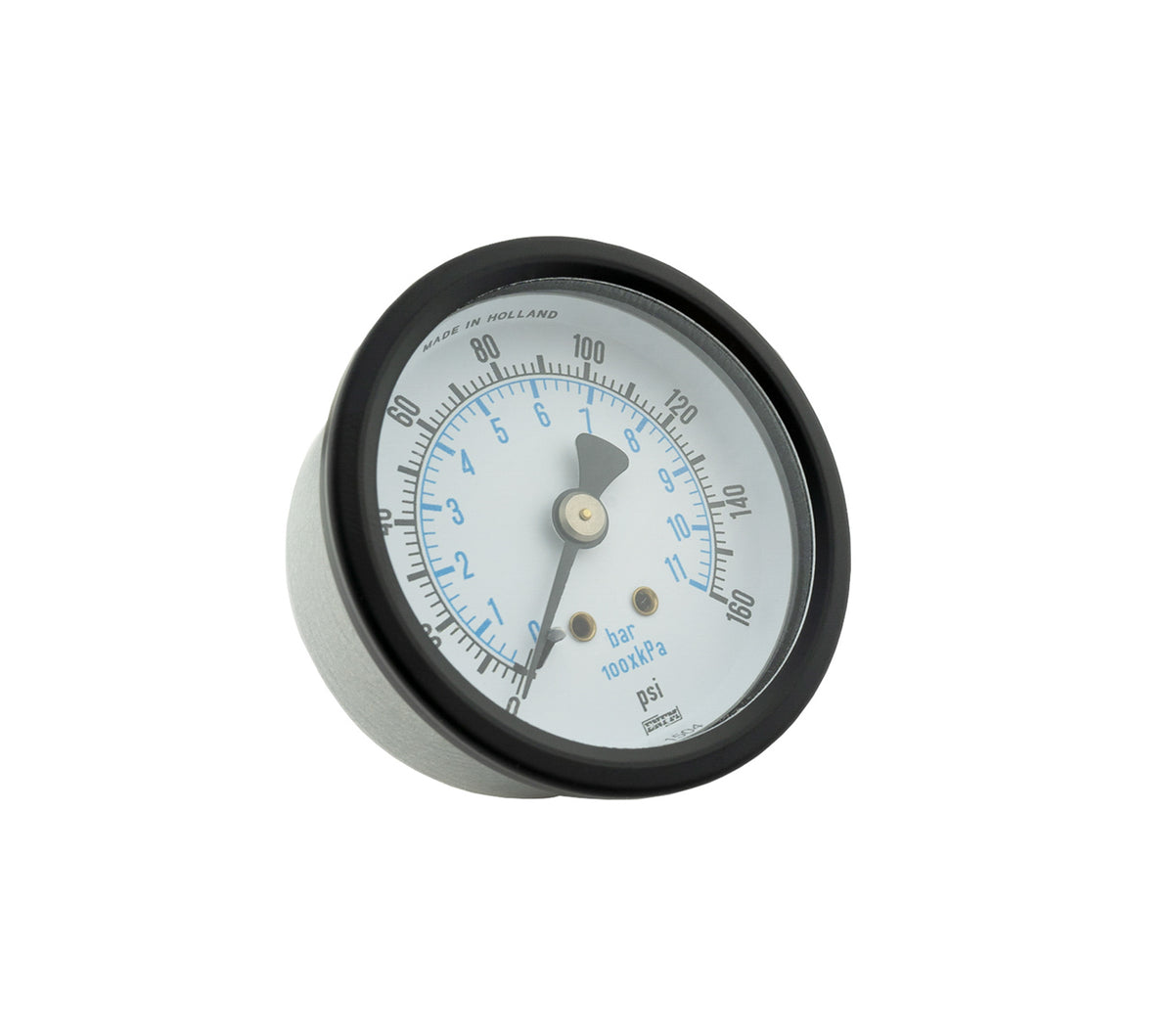 JERGENS GAUGE, AIR 1/4 NPT BACK, 160 PSI - 60705