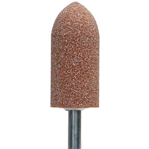 Norton Abrasives MH67A11P24385 7/8" x 2" 1/4" Spindle Gemini Mounted Point A1160 Grit Aluminum Oxide