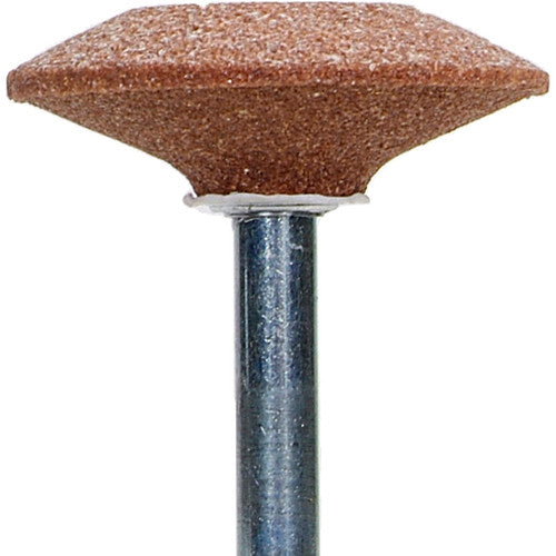 Norton Abrasives MH67A36P24404 1-5/8" x 3/8" 1/4" Spindle Gemini Mounted Point A3660 Grit Aluminum Oxide