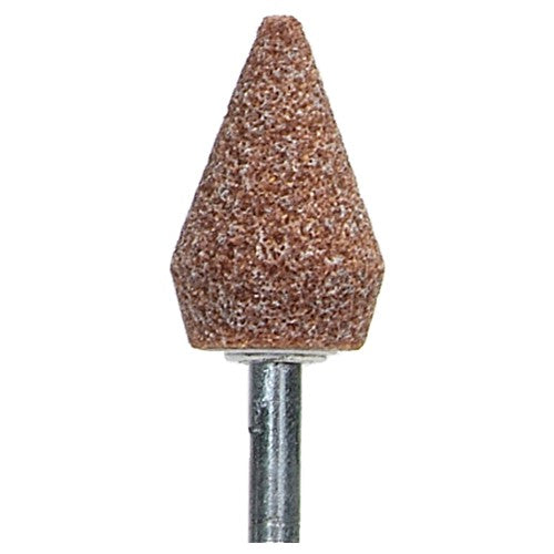 Norton Abrasives MH67B51P24418 7/16" x 3/4" 1/8" Spindle Gemini Mounted Point B5160 Grit Aluminum Oxide