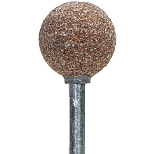 Norton Abrasives MH67B121P24466 1/2" x 1/2" 1/8" Spindle Gemini Mounted Point B12160 Grit Aluminum Oxide