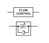JERGENS VALVE, HYD FLOW CONTROL ADJ, 3/8 NPT - 61609