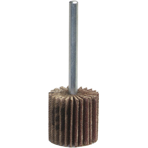 Norton Abrasives MH61FW0302612 3" x 1/2" x 1/4" Metal R207 Flap Wheel 60 Grit Aluminum Oxide