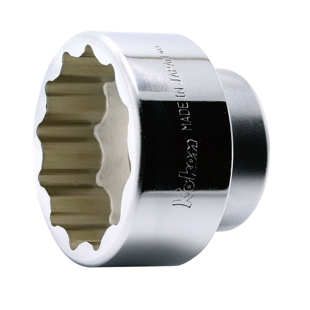 Ko-ken 6405A-2.3/16MV 3/4 Sq. Dr. Socket  2.3/16 12 point Length 52mm For Rear Wheel Nut  Motorcycle