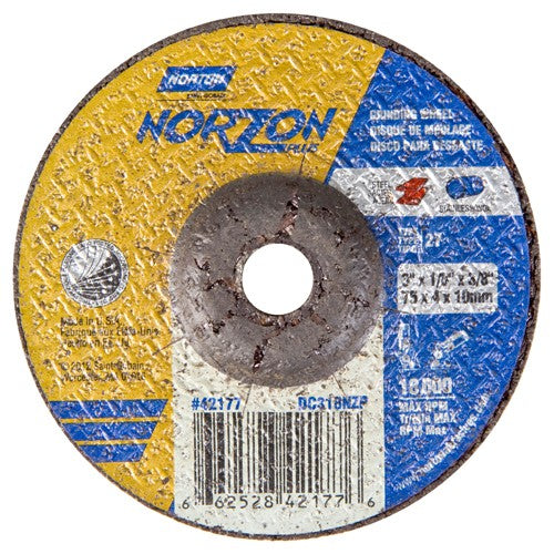Norton Abrasives MH60030042177 3X1/8X3/8 T27 NORZON