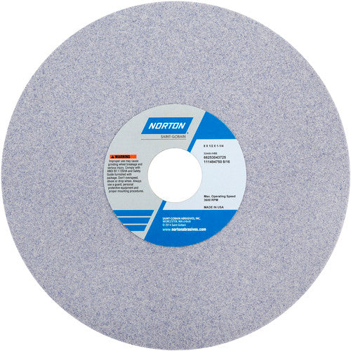 Norton Abrasives MH60080043737 8 x 1/2 x 1-1/4" Toolroom Wheel >4" 32A 80 K VBE Type 01