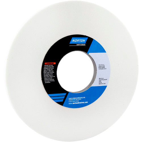 Norton Abrasives MH60100049859 10 x 1/2 x 3" Toolroom Wheel >4" 38A 60 K VBE Type 01