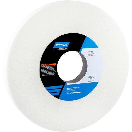 Norton Abrasives MH60120062700 12"x1"x3" - Aluminum Oxide (38A) / 46H Type 1 - Surface Grinding Wheel
