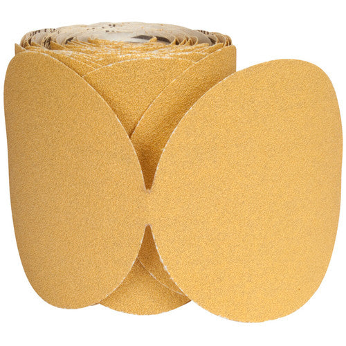 Norton Abrasives MH61D0649839 6" A290 No-Fil Paper PSA Disc Roll P150 Grit A290 Aluminum Oxide