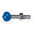 JERGENS SPINDLE ASSY, 10-32 X 1-3/8, NEOPRENE CAP, FLAT TIPPED - 70917