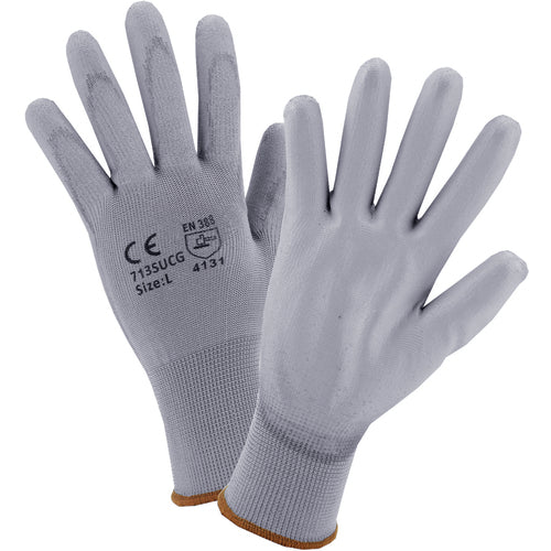 West Chester KP8872075 XL GRAY POLY PU COATED