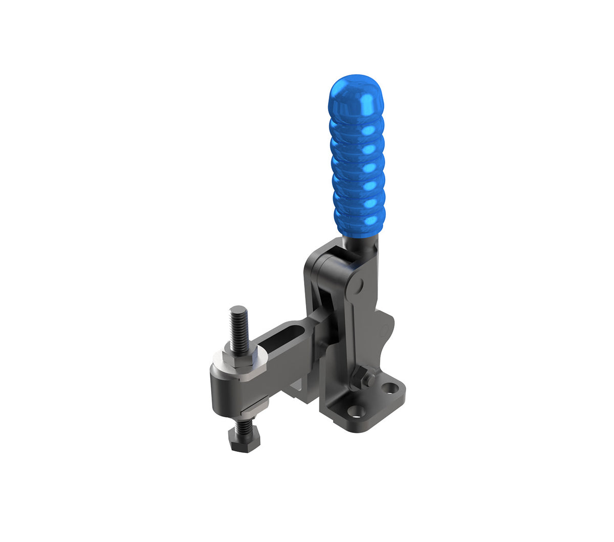 JERGENS HEAVY DUTY VERTICAL CLAMP, ADJUSTABLE U-BAR, FLANGED/BASE, RH, 660 - 72104