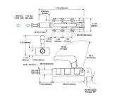 JERGENS HD PUSH-PULL CLAMP, HDP2600 - 72202