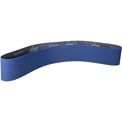 Norton Abrasives MH61B0427518 4" x 54" NorZon Plus R821 Narrow Belt 60 Grit Zirconia Alumina