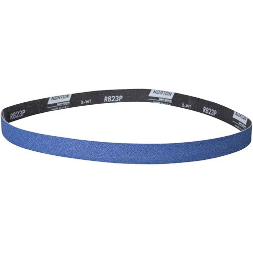 Norton Abrasives MH61B0128596 1" x 42" NorZon Plus R823 Narrow Belt 60 Grit Zirconia Alumina