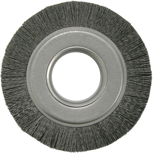 Weiler MK5186123 6" Diameter - Crimped Filament Wheel Brush - 0.026"/120 Grit