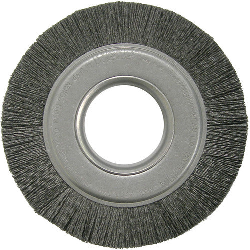 Weiler MK5186124 6" Diameter - Crimped Filament Wheel Brush - 0.043"/120 Grit