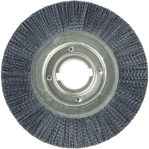 Weiler MK5186129 10" Diameter - Crimped Filament Wheel Brush - 0.026"/120 Grit