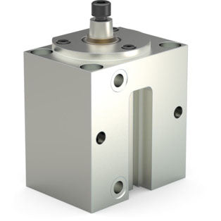 DESTACO 89B50-025-2R BLOCK STYLE PNEUMATIC SWING CYLINDER-50MM BORE RH SWING