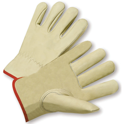 West Chester KP8899026 Select Grain Cowhide Leather Drivers Gloves Medium